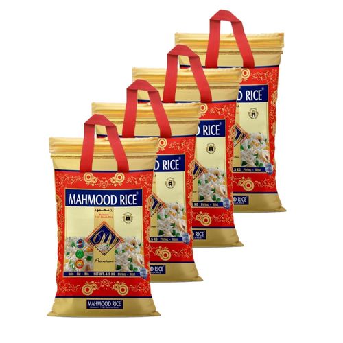 Lot 4x Riz Long Sella Basmati - Sac 4,5kg