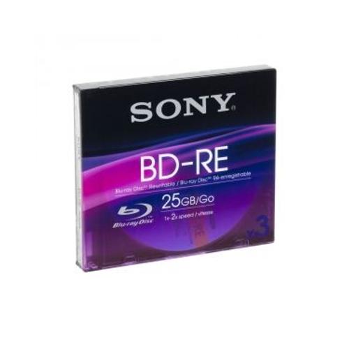 Sony BNE25SL - 3 x BD-RE - 25 Go
