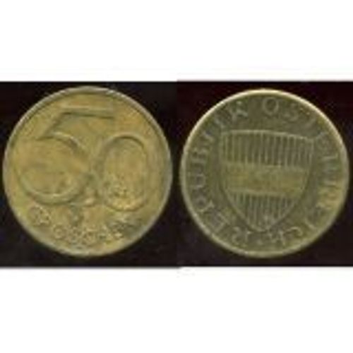 Autriche (Osterreich) = Pièce De 50 Groschen De 1962 En  Bronze Alu.