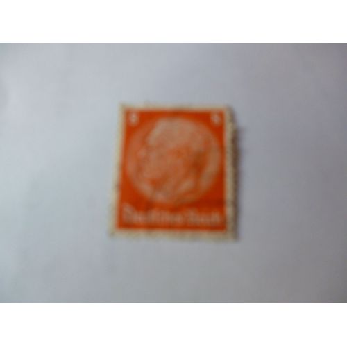 Timbre "Allemagne :Deutsches Reich : Von Hindenburg".6.