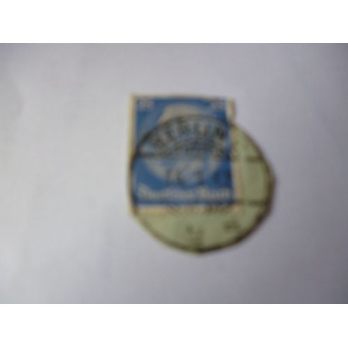 Timbre "Allemagne :Deutsches Reich : Von Hindenburg".25 .1942?