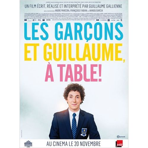 Les Garçons Et Guillaume, À Table ! Combo Blu-Ray + Dvd + Dvd La Pièce De Théâtre "Les Garçons Et Guillaume, À Table !" En Dvd