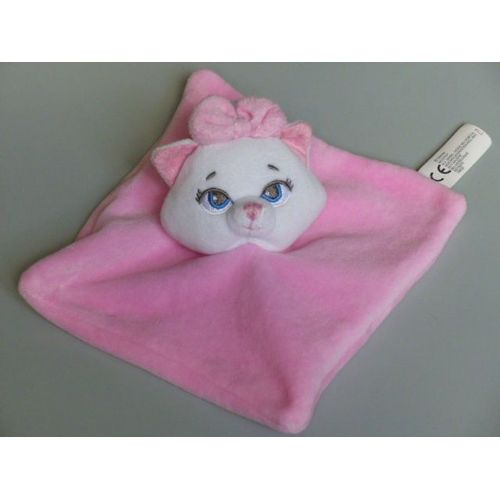 Doudou Plat Chat Marie Aristochats Rose  Disney Nicotoy Ref P-946