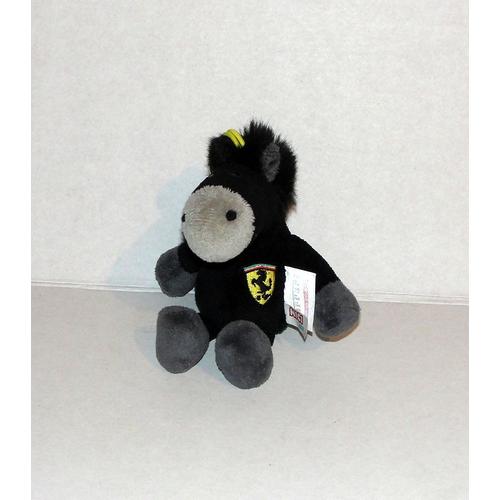 Ferrari Peluche Cheval Noir Nici