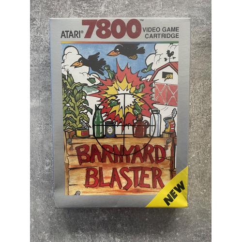 Cartouche De Jeu Barnyard Blaster Sur Atari 7800