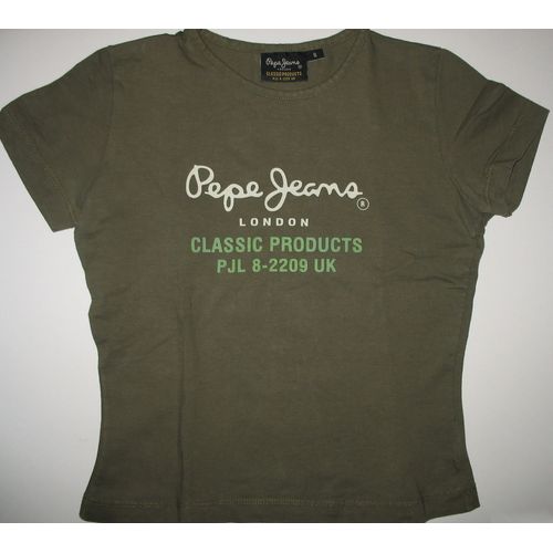 T-Shirt Pepe Jeans Pepe Jeans Taille S Couleur Kaki