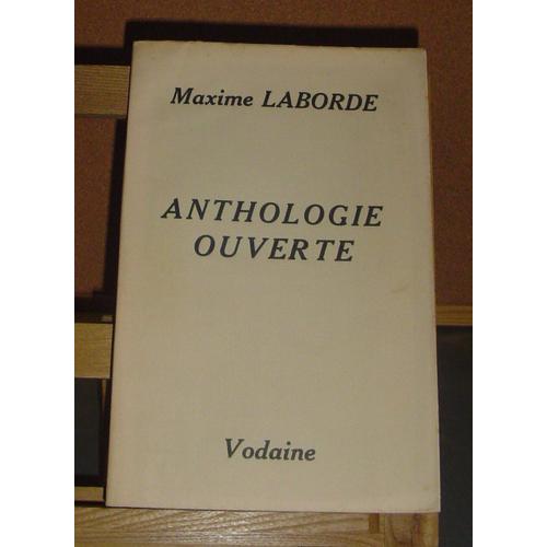 Anthologie Ouverte