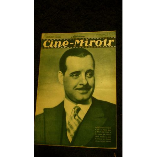 Ciné Miroir 431 André Luguet