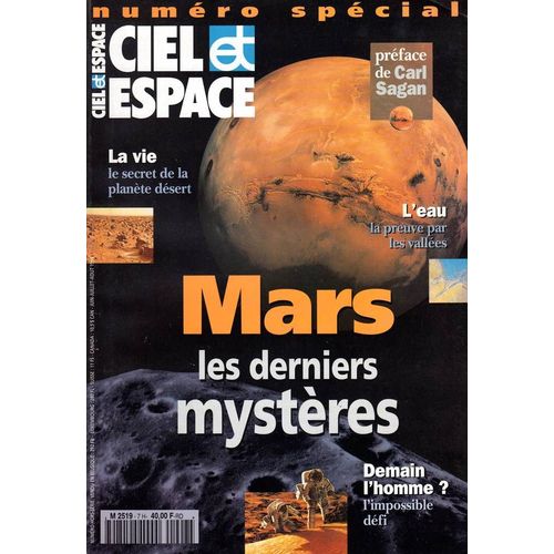 Ciel Et Espace Hors-Série N° 7 H : Mars Les Derniers Mystères