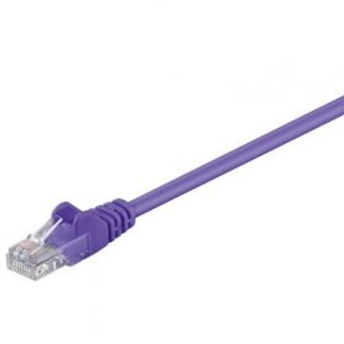 Cable reseau Ethernet - Lan categorie 6 UTP violet 0.5m cd95260
