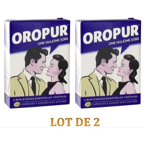 Oropur 50 Capsules Lot De 2 