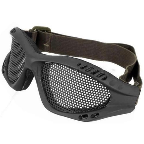 Lunettes De Protection Grillagées Grille Sport Airsoft Paintball Warfare Militaire Armée Stratégie Jeux Vidéos Déguisements Cosplay Boutique Black Sugar Paris