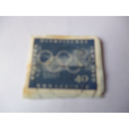 Timbre "Allemagne ::Deutsche Bundespost : Année Olympique 1960".