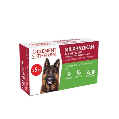 Milprazikan Chien De Plus De 5 Kgs Boite De 2