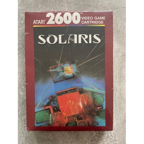 Jeu Vidéo Pour Atari 2600 " Solaris "