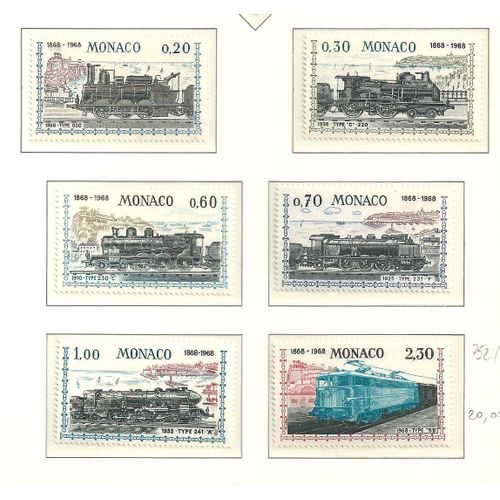 Monaco N° 752 À 757
