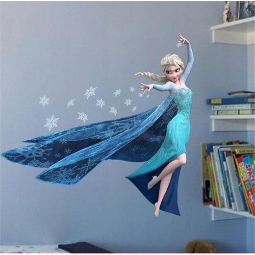 Autocollant de dessin anim¿ princesse reine des neiges ELSA ANNA, DIY bricolage, JKN1144