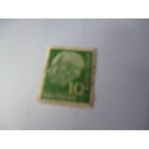 Timbre "Allemagne ::Deutsche Bundespost : 10."