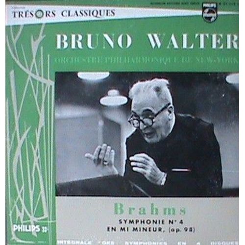 Brahms Symphonie 4 Bruno Walter New York Phil. 1952