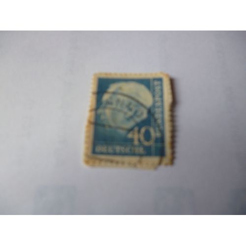 Timbre "Allemagne ::Deutsche Bundespost : 40."