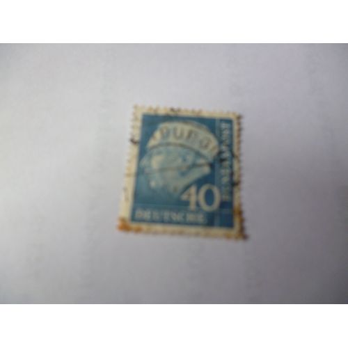 Timbre "Allemagne ::Deutsche Bundespost : 40."