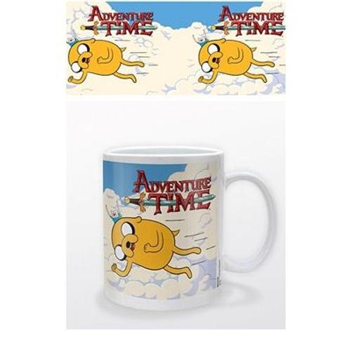 Adventure Time - Mug Jake & Finn Flying