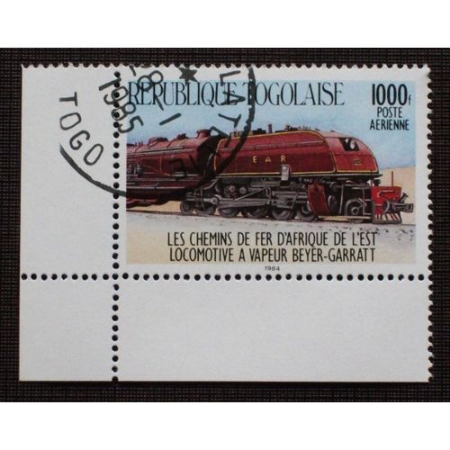 Togo Pa N° 530 Oblitéré De 1985 - 1000 F « Beyer-Garratt » (Locomotive)