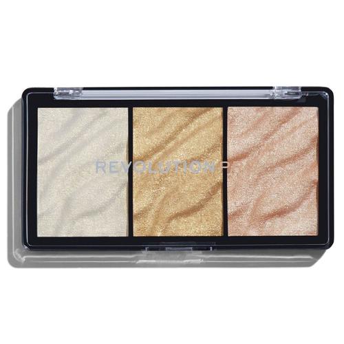 Makeup Revolution - Palette Illuminatrice Supreme - Gold Tricolore 