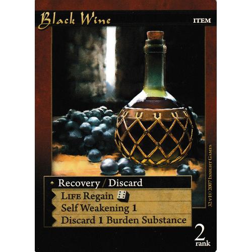 Carte Corunea Role Card Game Black Wine 32v1 Vo