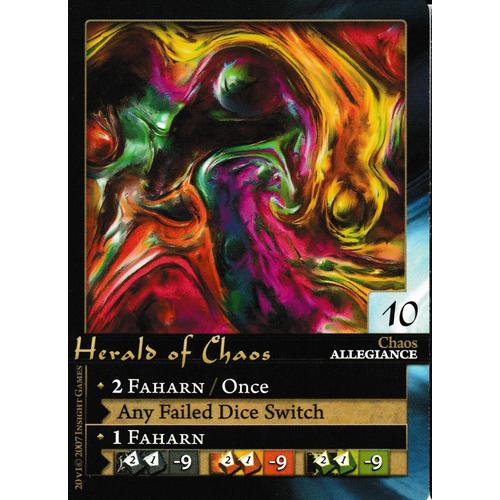 Carte Corunea Role Card Game Herald Of Chaos 20v1 Vo