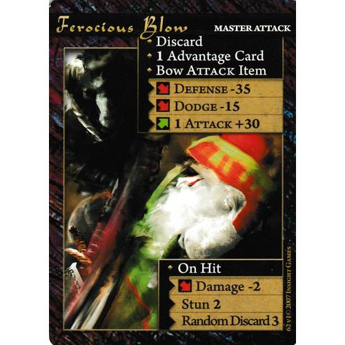 Carte Corunea Role Card Game Ferocious Blow 62v1 Vo