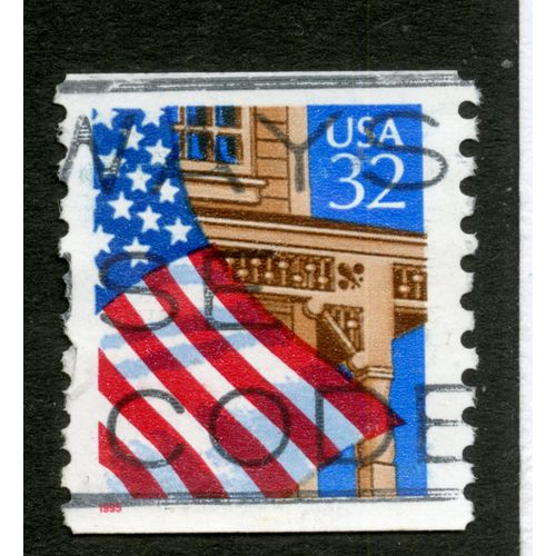 Timbre Oblitéré Usa, 1995, 32