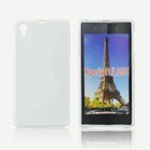 Coque Sony Xperia Z1 Compact Bimatière Blanche