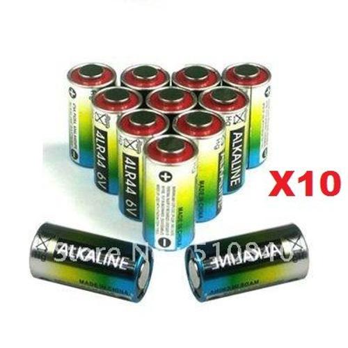 Lot 10 Piles Batteries Alcaline 4lr44 6v Collier Chien Antiaboiement Dressage