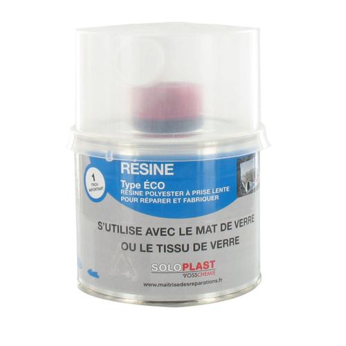 Résine polyester type eco Soloplast 500g