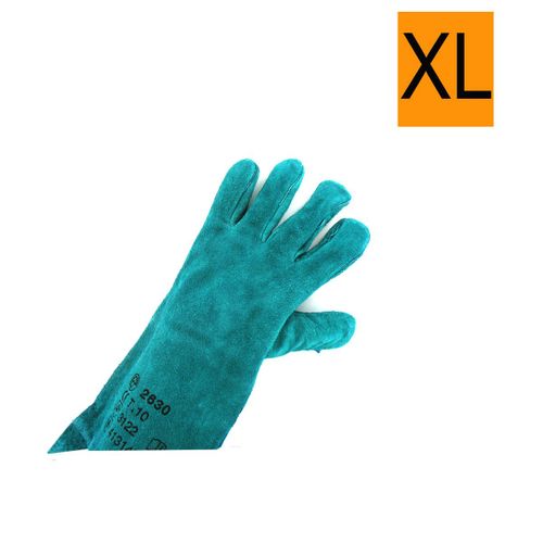 Gants soudeur cuir vert Taille XL/10 EP 2630