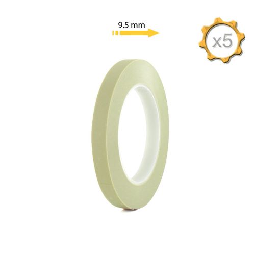 Ruban adhésif de masquage 3M 218 fine line 9.5mm x 55m x 5