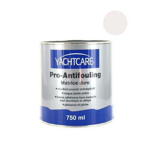 Antifouling matrice dure sans étain Yachtcare blanc cassé 750ml