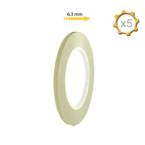 Ruban adhésif de masquage 3M 218 fine line 6.3mm x 55m x 5
