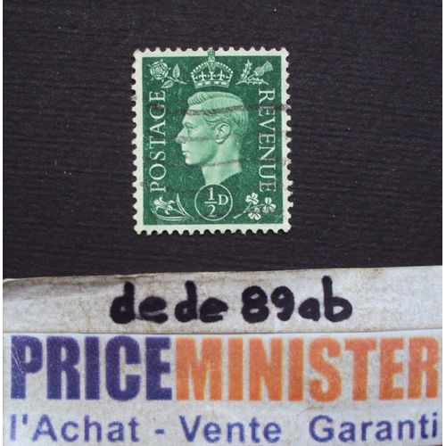 Royaume-Uni..  1/2 D Le Roi George V I (1895-1952) Oblitéré.