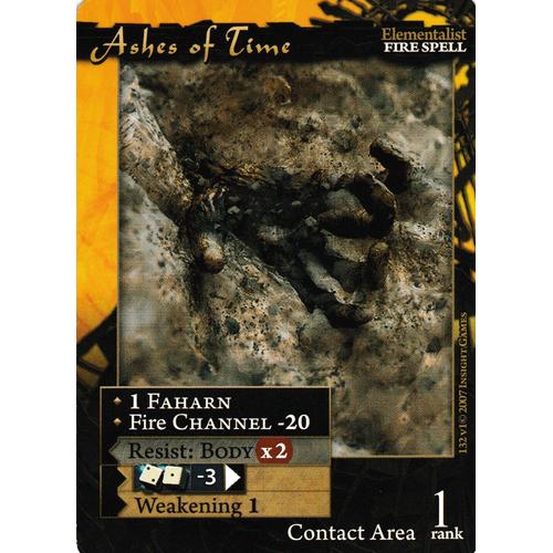 Carte Corunea Role Card Game Ashes Of Time 132 V1 Vo