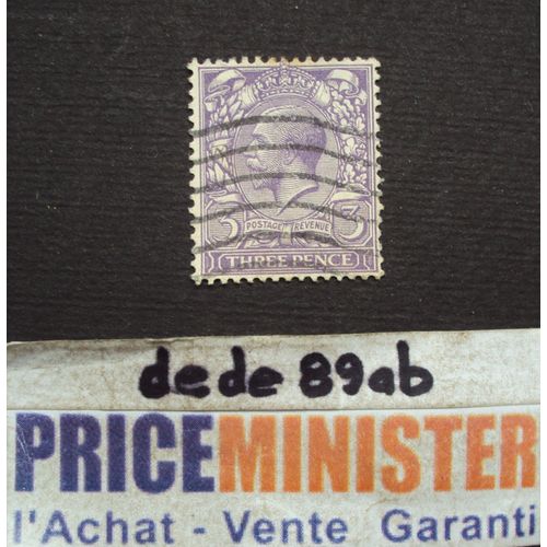 Royaume-Uni..  3 Three Pence Le Roi George V (1865-1936) Oblitéré.