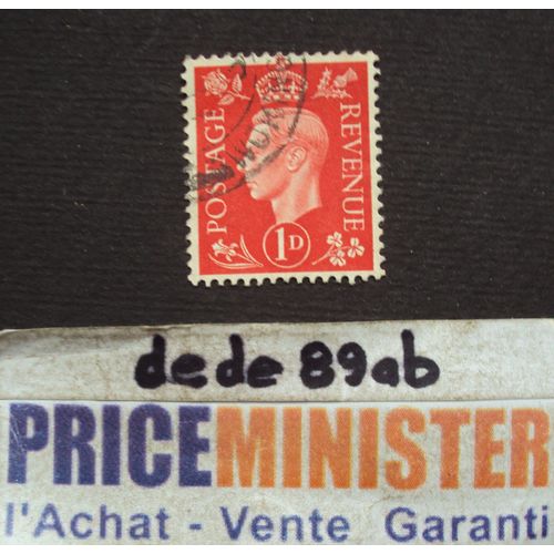 Royaume-Uni..  1 D Le Roi George V I (1895-1952) Oblitéré.