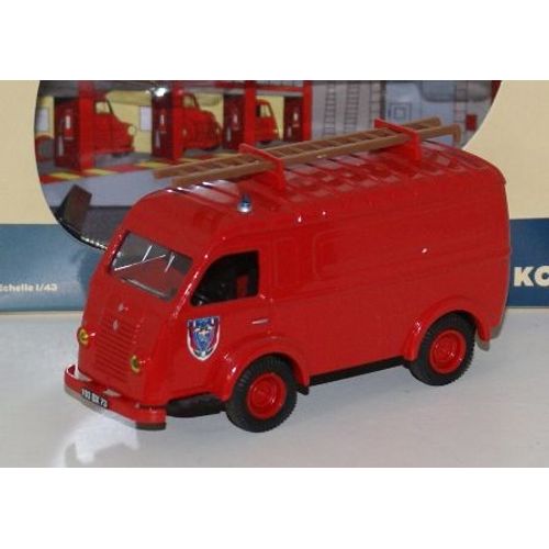 Eligor 1/43 Renault 1000 Kg Pompier Avec Boite Et Fascicule-Eligor