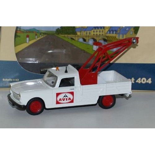 Eligor 1/43 Peugeot 404 Depannage Avec Boite Et Fascicule-Eligor