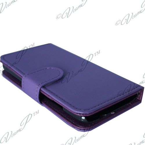 Etui Portefeuille Pour Htc Desire 601 Zara/ Dual Sim Livre Housse Coque Pochette Cuir Pu - Violet