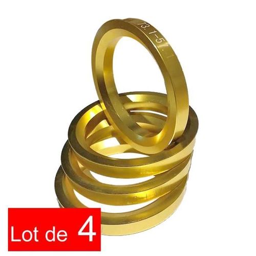 Lot De 4 Bagues De Centrage De Roue 57.1mm X 70.1mm - Z18-A