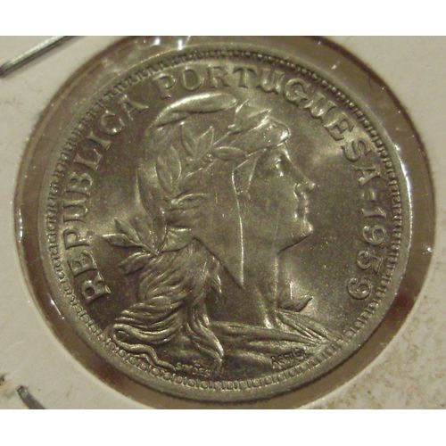 Portugal 50 Centavos 1959 Superb Top