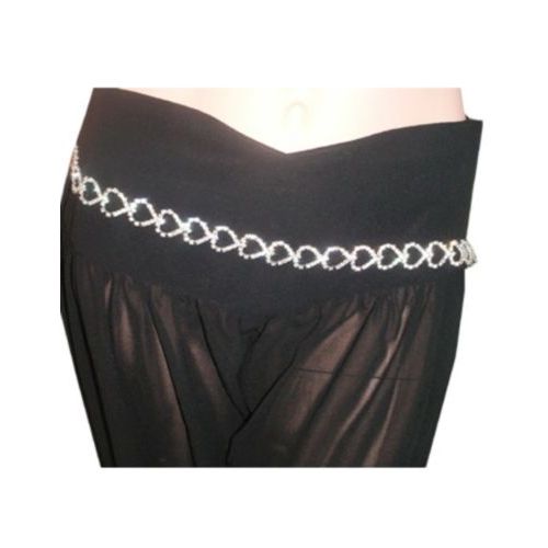 Ceinture Coeurs Chainette Taille Sexy Bijou Strass Jewel Belt Chain Damen Donna