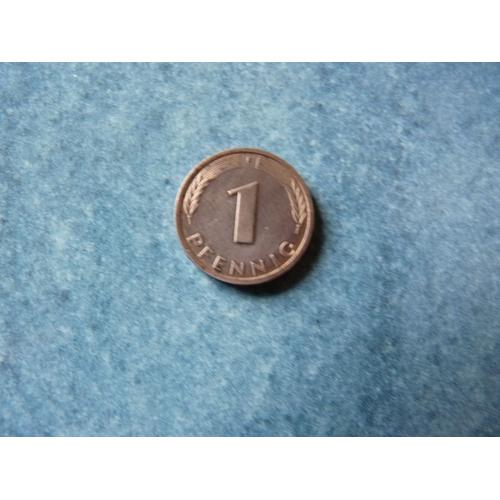 Pièce De 1 Pfennig 1989